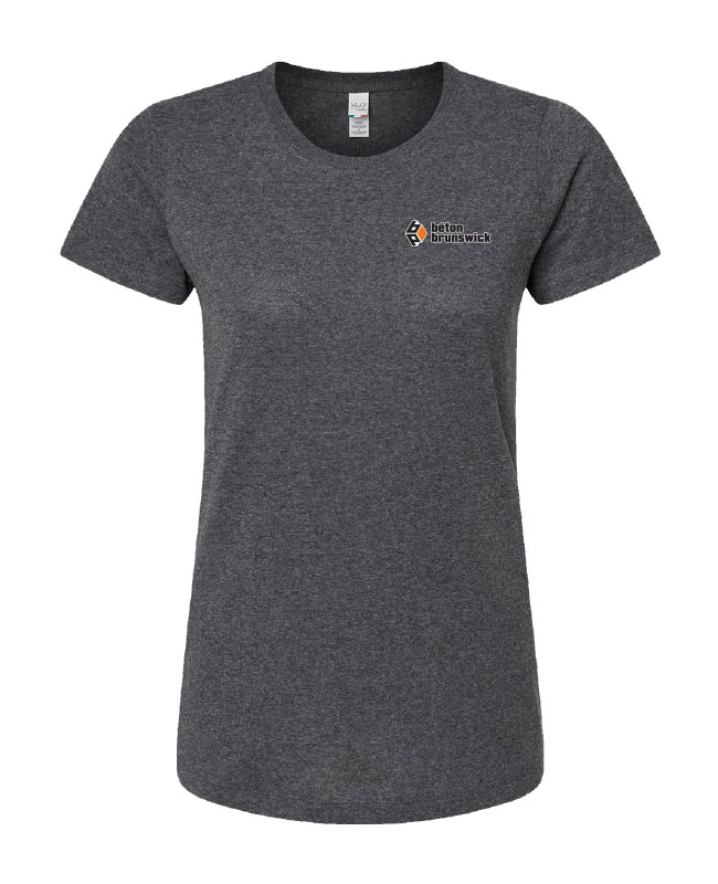 Béton Brunswick - 4810 t-shirt col rond femme (GRIS FONCÉ CENDRÉ) - SE. S13962 (AVG)