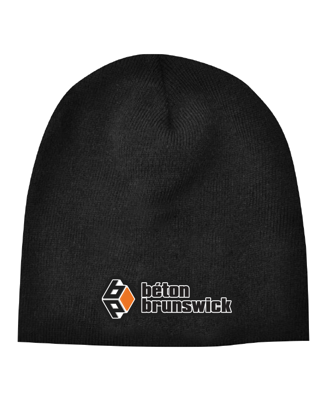 Béton Brunswick - 825 Tuque classique noire - BR. 12896-2 (AV)